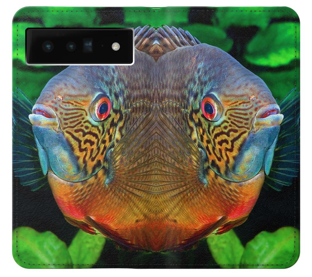 S1812 cichlidés poisson Etui Coque Housse pour Google Pixel 6 Pro